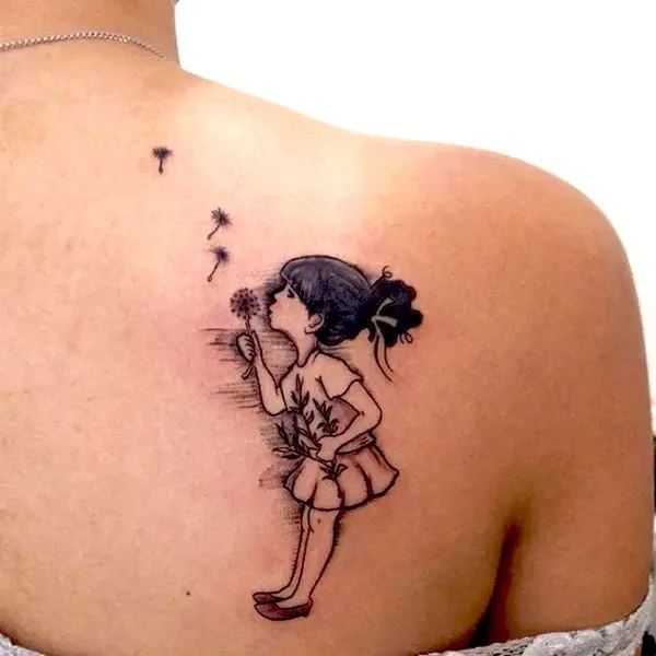 100 Dandelion Tattoo Designs for Women