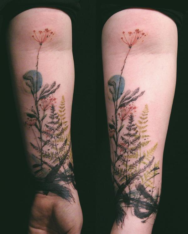 100 Dandelion Tattoo Designs for Women
