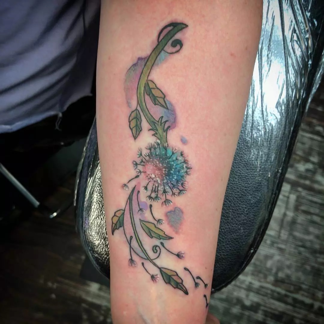 100 Dandelion Tattoo Designs for Women