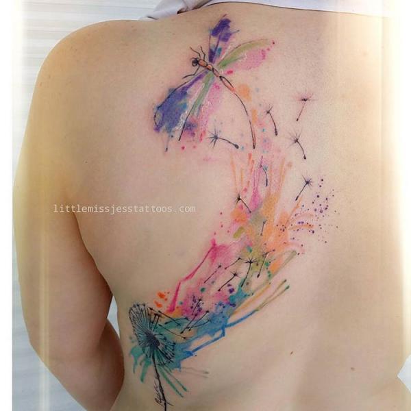 100 Dandelion Tattoo Designs for Women