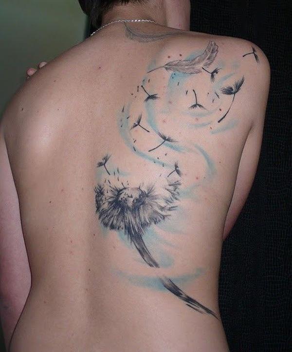 100 Dandelion Tattoo Designs for Women