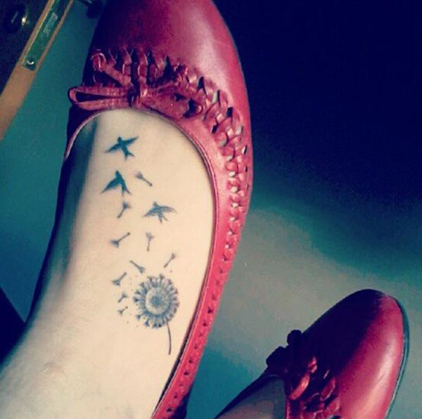 100 Dandelion Tattoo Designs for Women