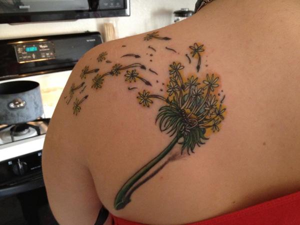 100 Dandelion Tattoo Designs for Women