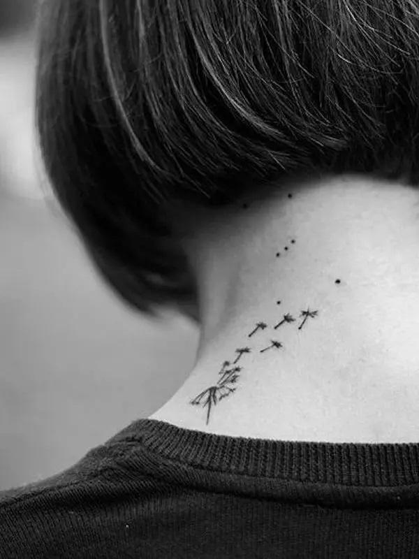 100 Dandelion Tattoo Designs for Women