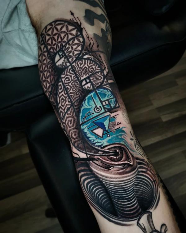 100 Intricate Geometric Tattoo Ideas