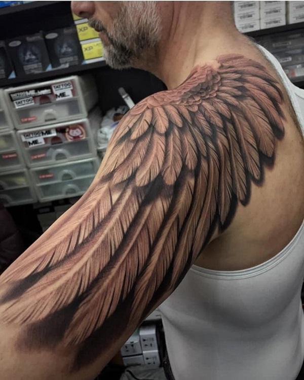 35 Breathtaking Wings Tattoo Designs