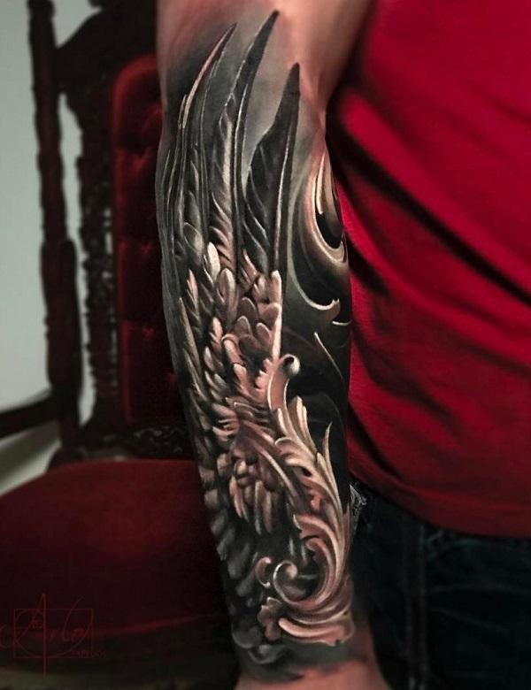 35 Breathtaking Wings Tattoo Designs