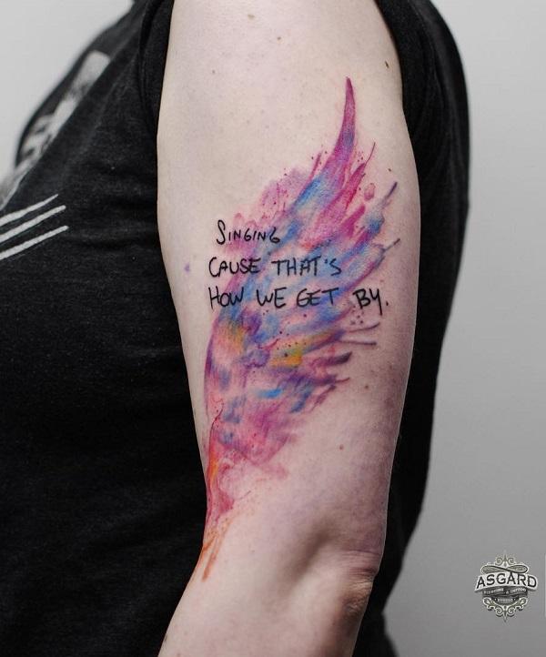 35 Breathtaking Wings Tattoo Designs