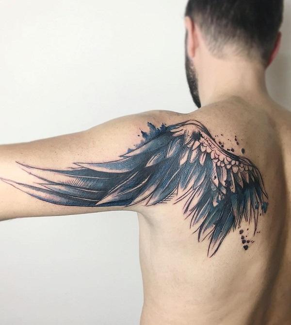 35 Breathtaking Wings Tattoo Designs