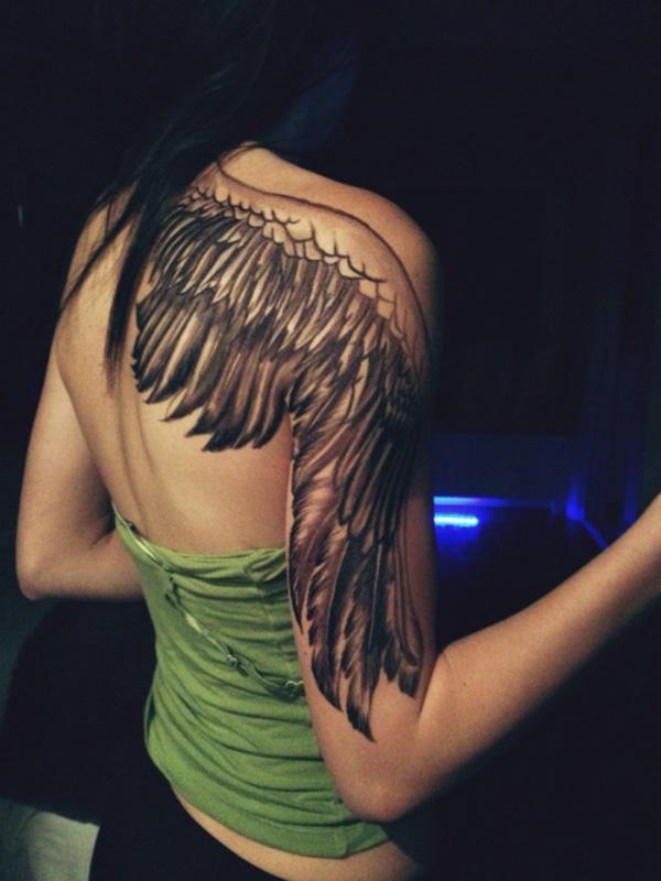 35 Breathtaking Wings Tattoo Designs