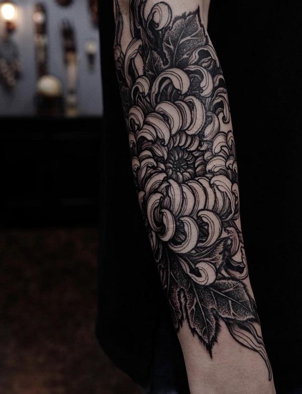 90 Beautiful Chrysanthemum Tattoo Ideas