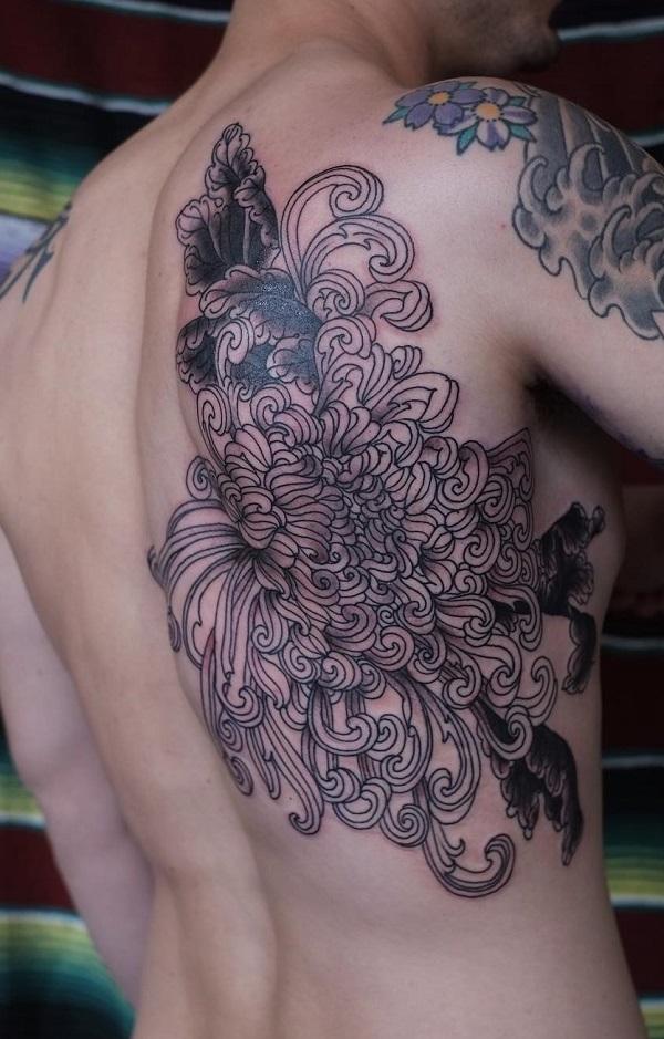 90 Beautiful Chrysanthemum Tattoo Ideas