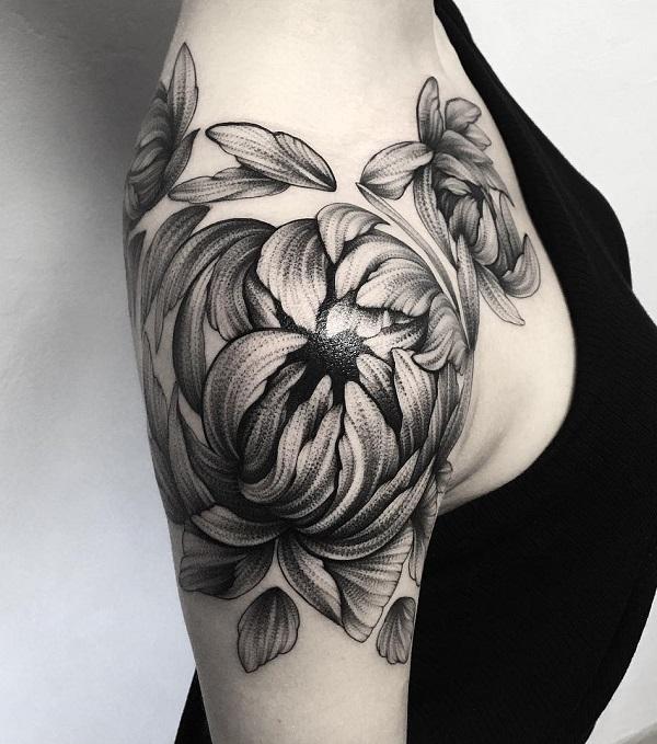 90 Beautiful Chrysanthemum Tattoo Ideas