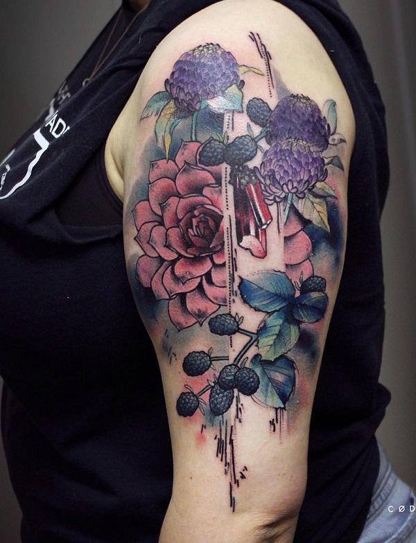 90 Beautiful Chrysanthemum Tattoo Ideas