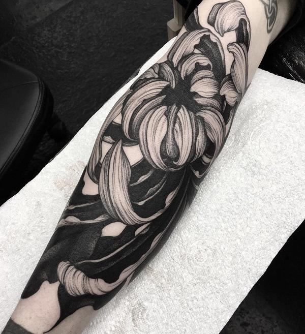 90 Beautiful Chrysanthemum Tattoo Ideas