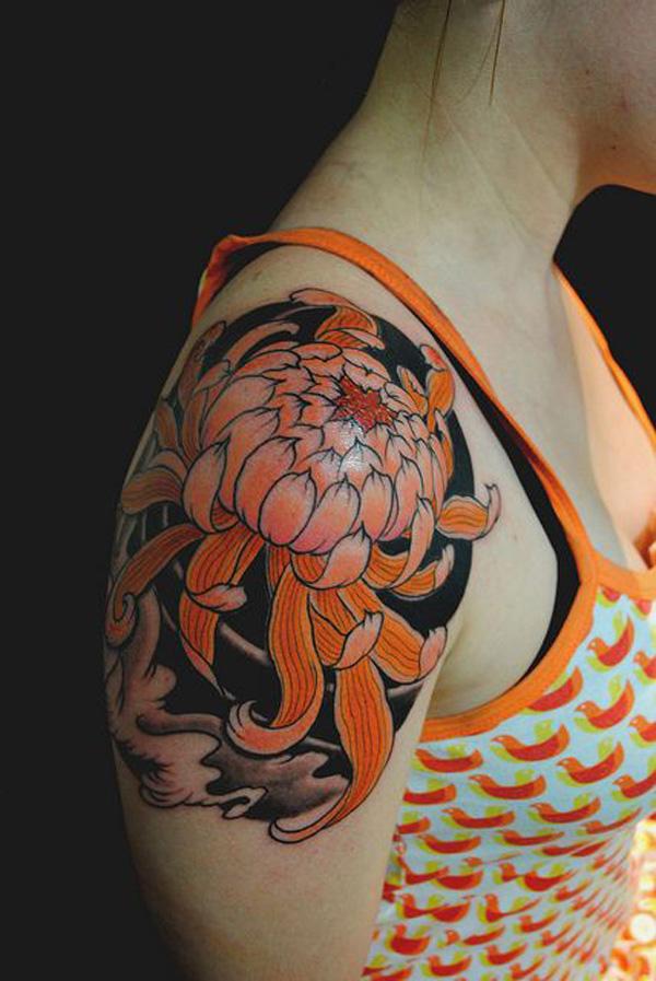 90 Beautiful Chrysanthemum Tattoo Ideas