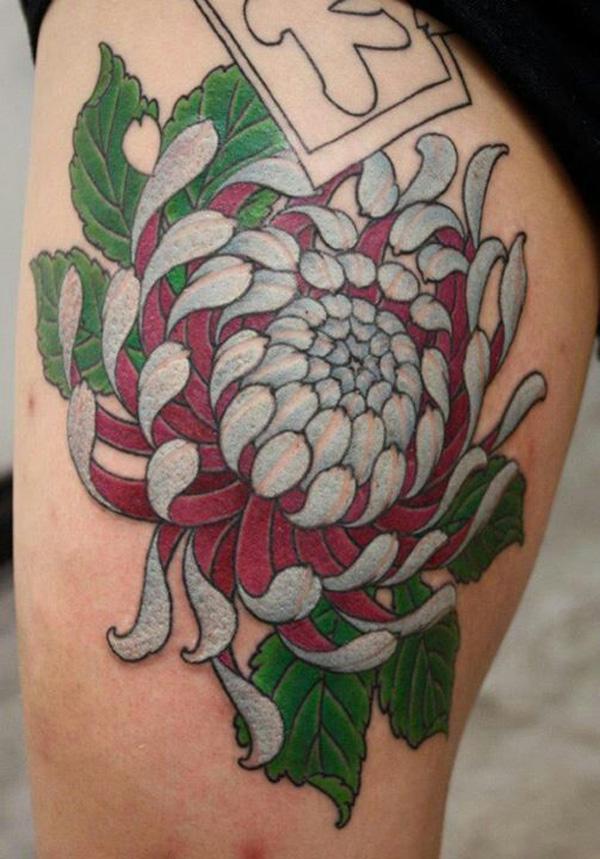 90 Beautiful Chrysanthemum Tattoo Ideas