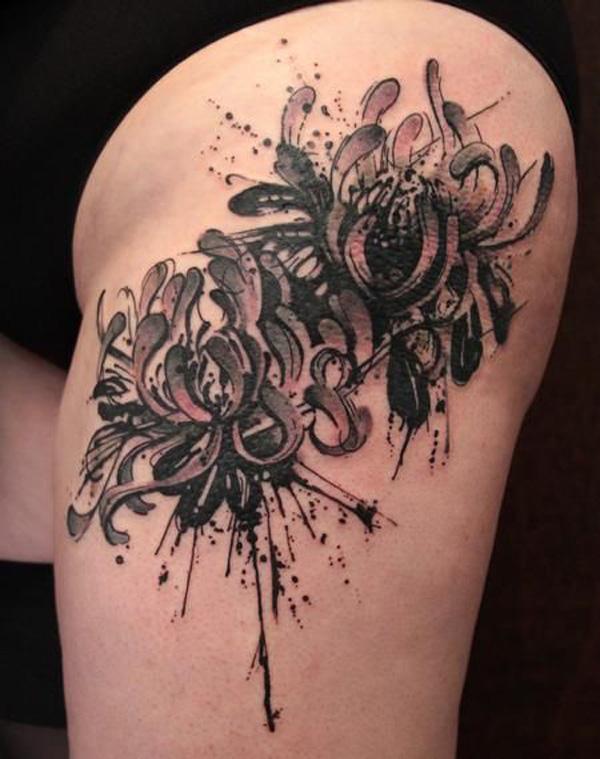 90 Beautiful Chrysanthemum Tattoo Ideas