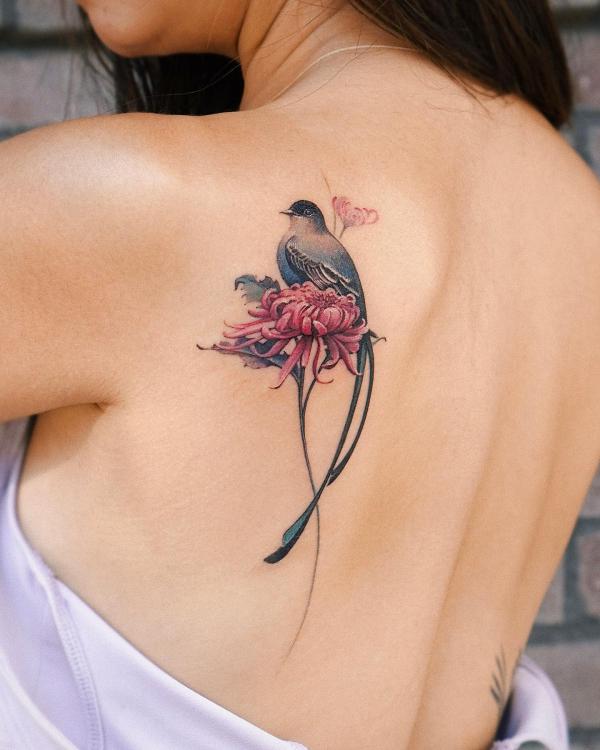 90 Beautiful Chrysanthemum Tattoo Ideas