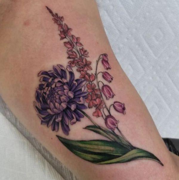 90 Beautiful Chrysanthemum Tattoo Ideas
