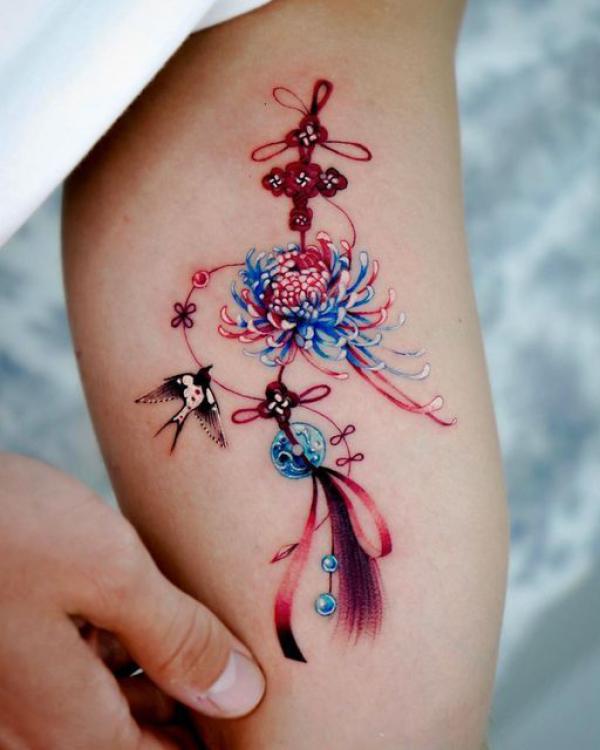 90 Beautiful Chrysanthemum Tattoo Ideas