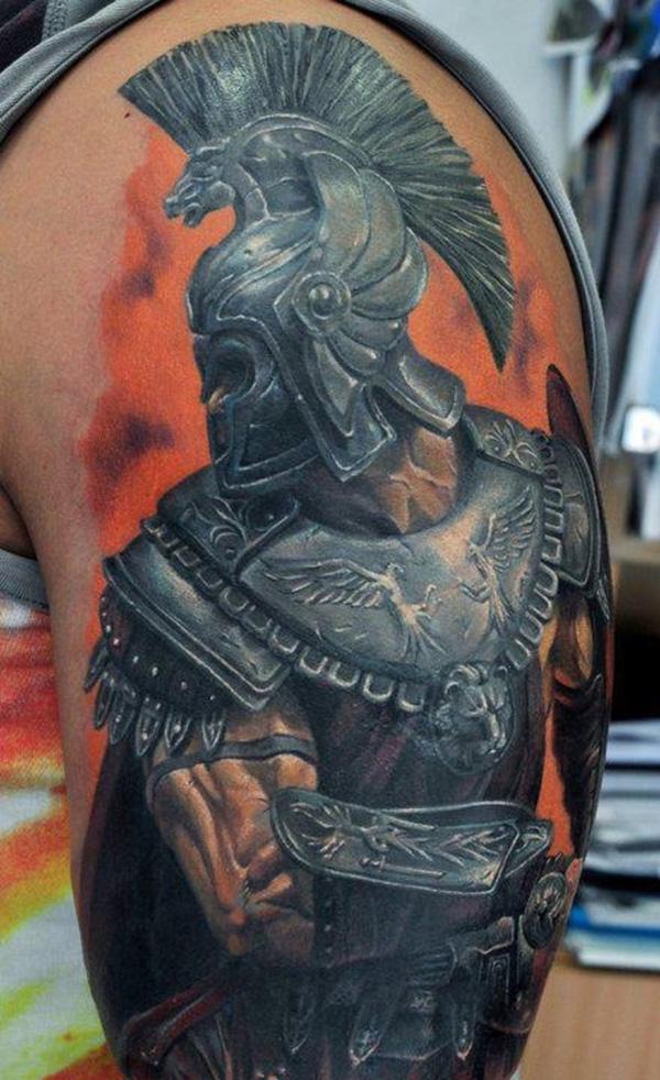 50 Fighting Warrior Tattoos