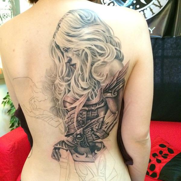 50 Fighting Warrior Tattoos
