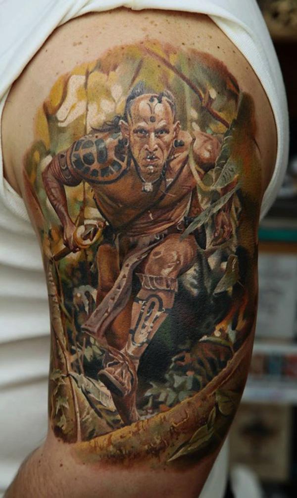 50 Fighting Warrior Tattoos
