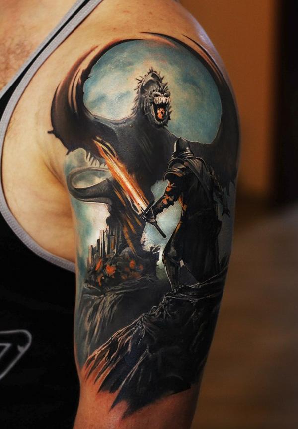 50 Fighting Warrior Tattoos