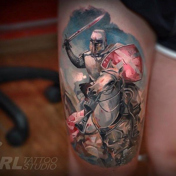 50 Fighting Warrior Tattoos