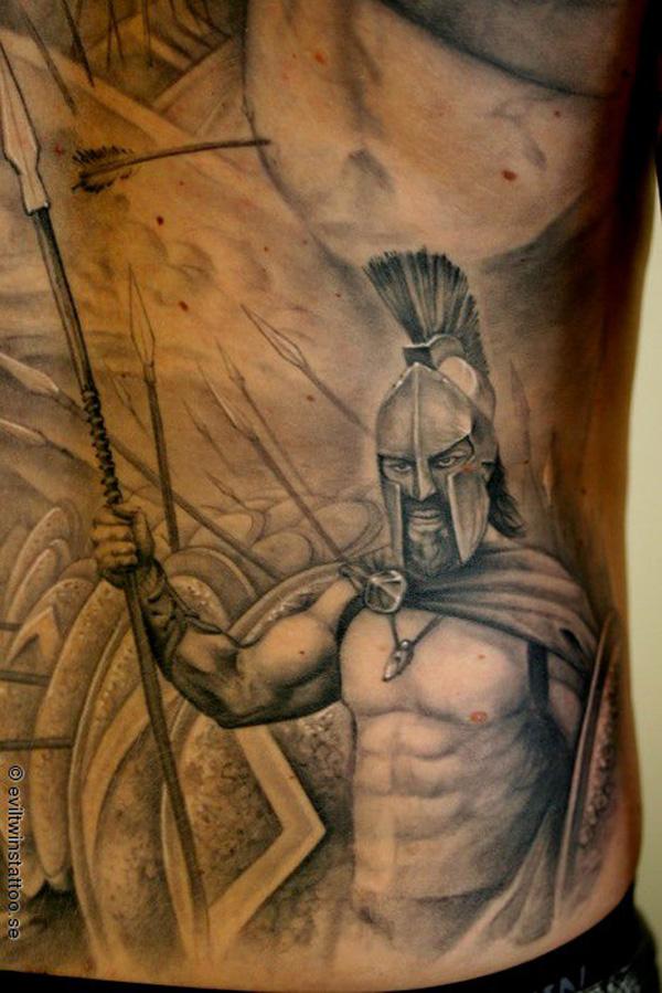 50 Fighting Warrior Tattoos