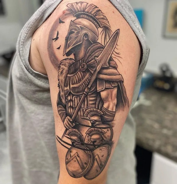 50 Fighting Warrior Tattoos