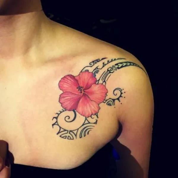 80 Hibiscus Tattoo Designs with Meaning