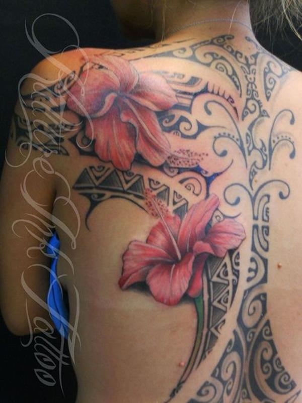 80 Hibiscus Tattoo Designs with Meaning