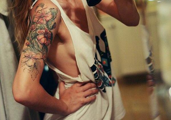 80 Hibiscus Tattoo Designs with Meaning