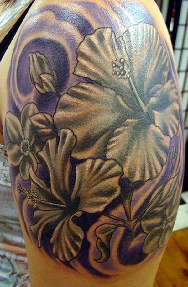 80 Hibiscus Tattoo Designs with Meaning