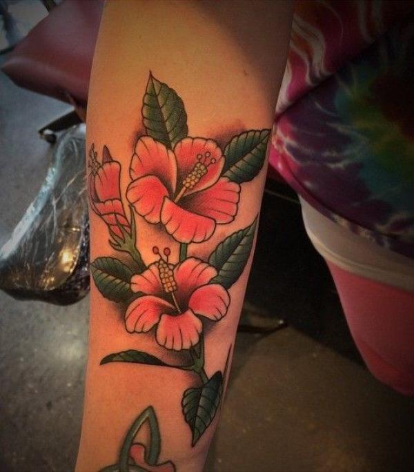 80 Hibiscus Tattoo Designs with Meaning