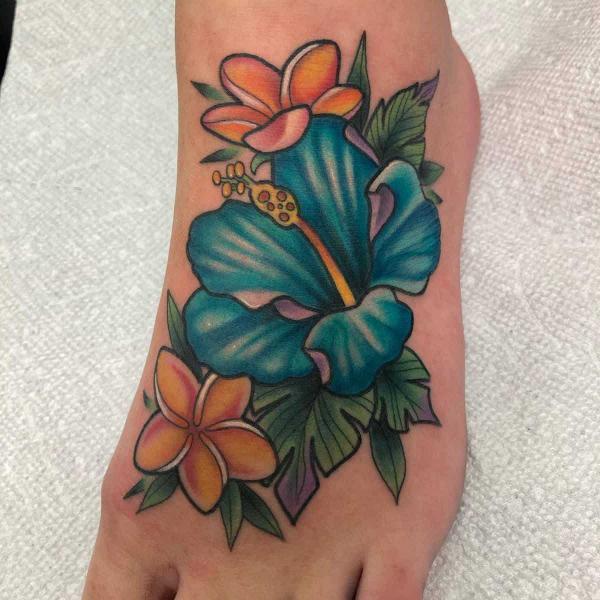 80 Hibiscus Tattoo Designs with Meaning