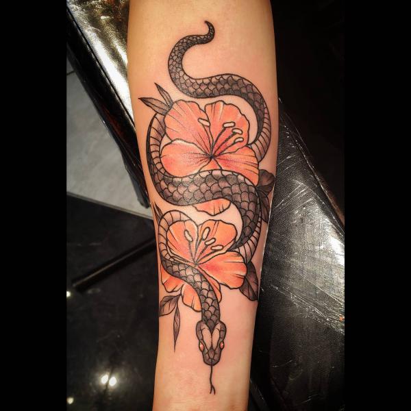 80 Hibiscus Tattoo Designs with Meaning
