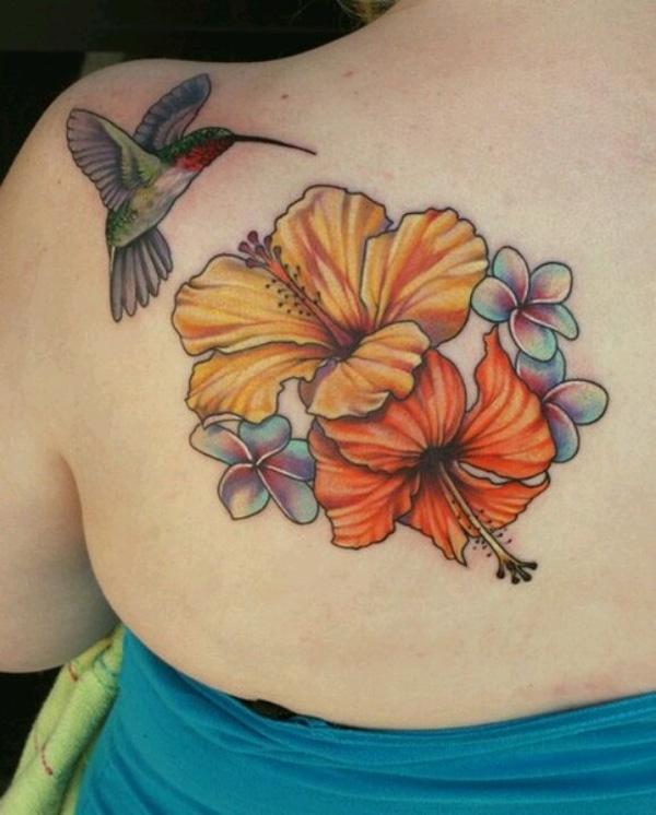 80 Hibiscus Tattoo Designs with Meaning