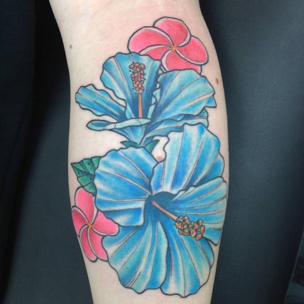 80 Hibiscus Tattoo Designs with Meaning