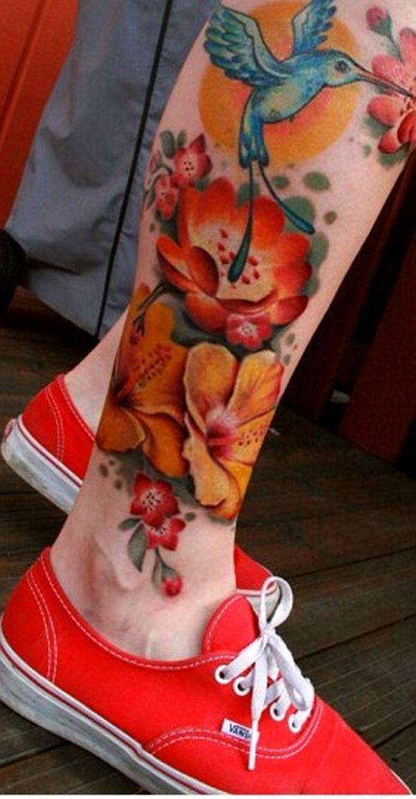 80 Hibiscus Tattoo Designs with Meaning