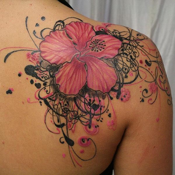 80 Hibiscus Tattoo Designs with Meaning