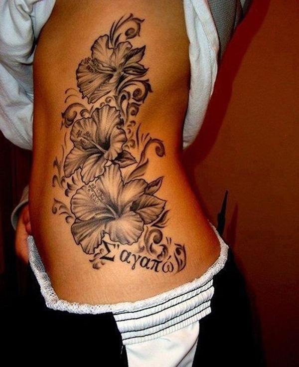 80 Hibiscus Tattoo Designs with Meaning