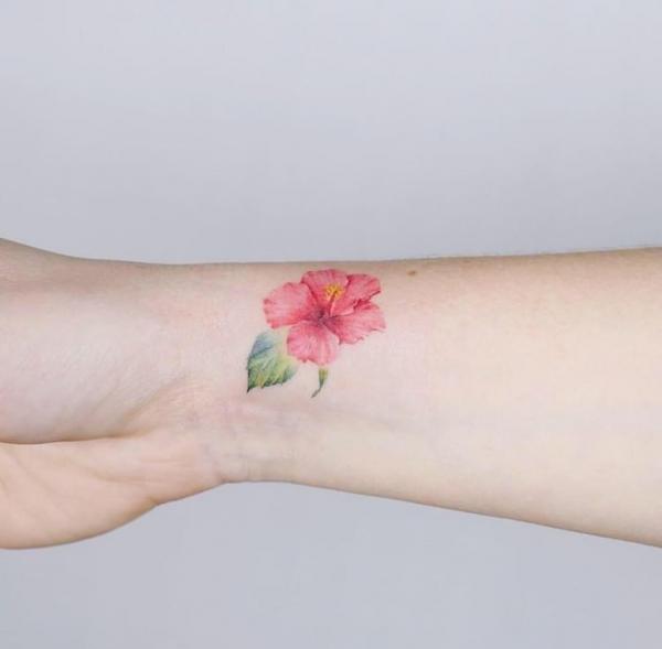 80 Hibiscus Tattoo Designs with Meaning