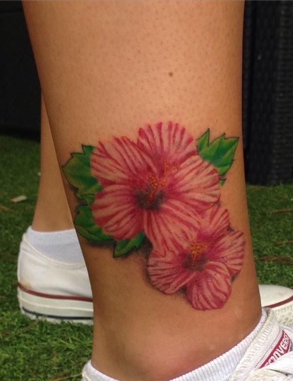 80 Hibiscus Tattoo Designs with Meaning