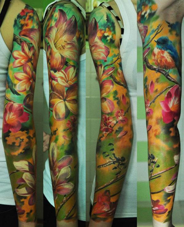 50+ Examples of Colorful Tattoos
