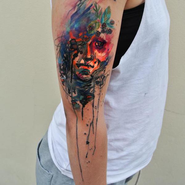 50+ Examples of Colorful Tattoos