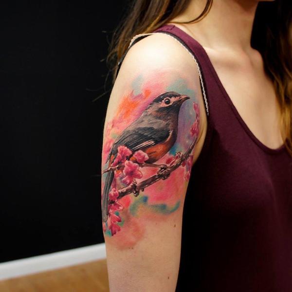 50+ Examples of Colorful Tattoos