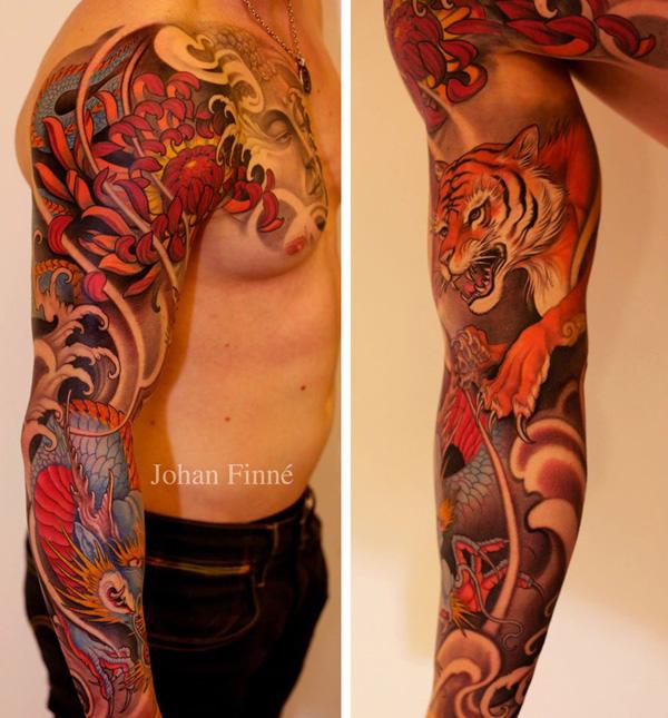 50+ Examples of Colorful Tattoos